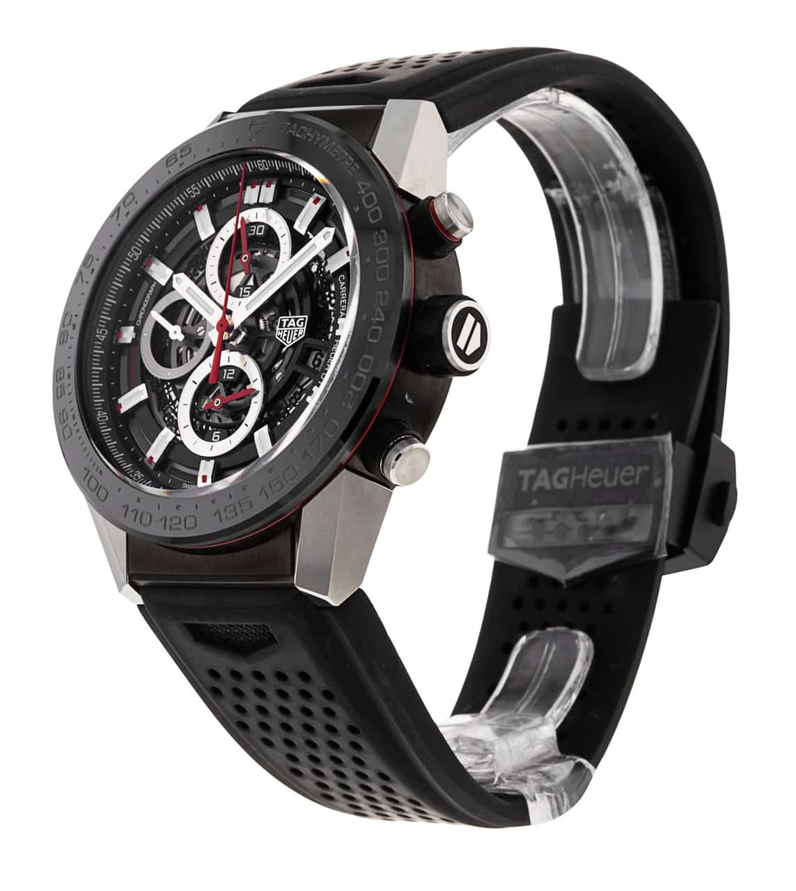 Tag Heuer Carrera - Skeleton Dial & Rubber Strap